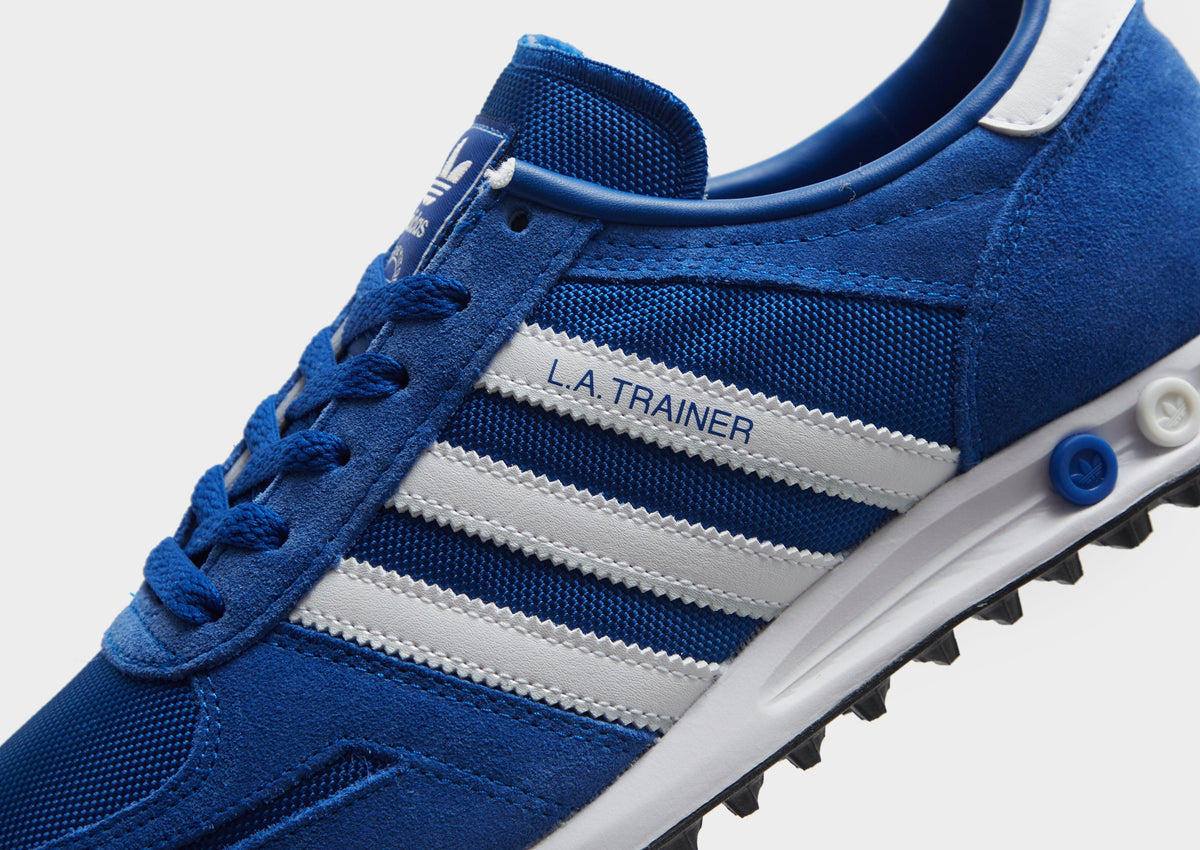 Adidas trainer blu pelle uomo best sale