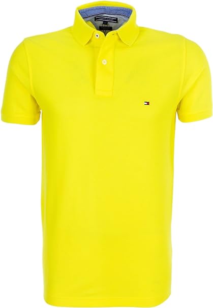 Tommy Hilfiger 0857889-785 Performance Polo Piquet Giallo Yellow