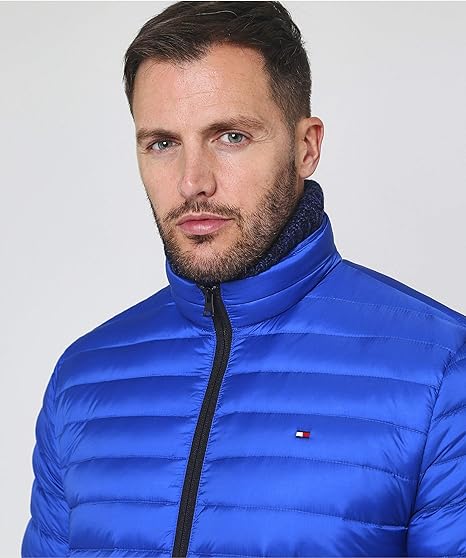 TOMMY HILFIGER MW0MW06930-234 Lightweight Packable Down Jacket ROYAL BLUE