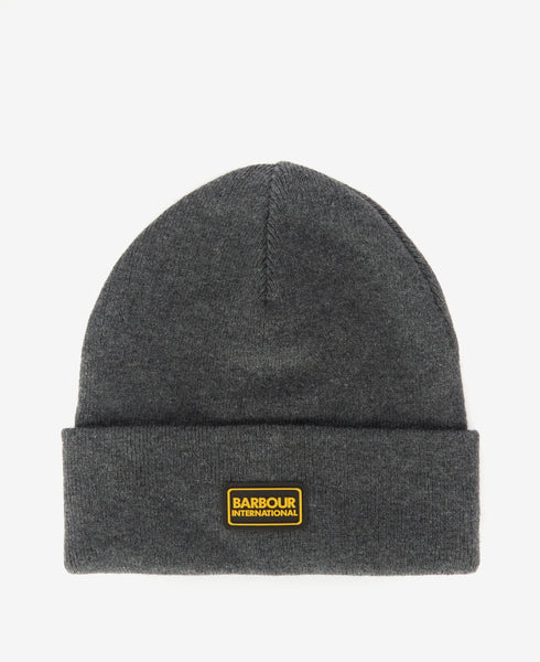 BARBOUR MHA0737-GY31 International Senson Legacy Beanie Berretto DARK GREY