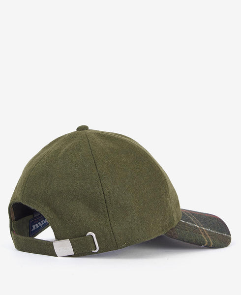 BARBOUR MHA0815 GN55 Rocker Cap TARTAN GREEN