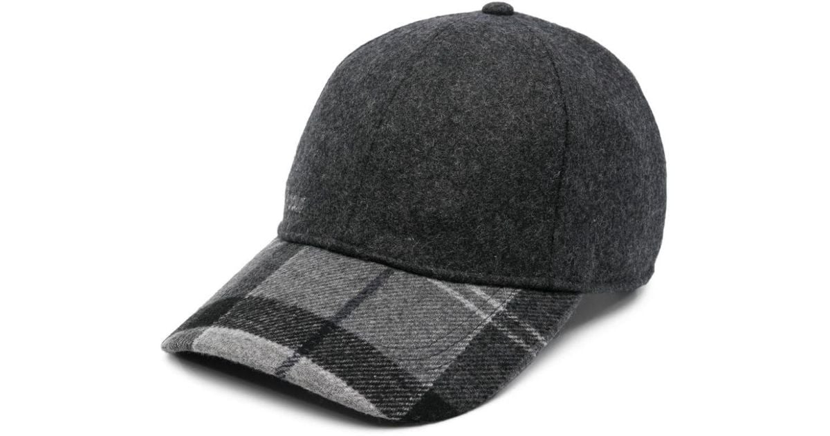 BARBOUR MHA0815 GY31 Rocker Cap TARTAN GREY