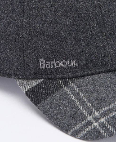 BARBOUR MHA0815 GY31 Rocker Cap TARTAN GREY