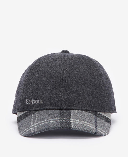 BARBOUR MHA0815 GY31 Rocker Cap TARTAN GREY