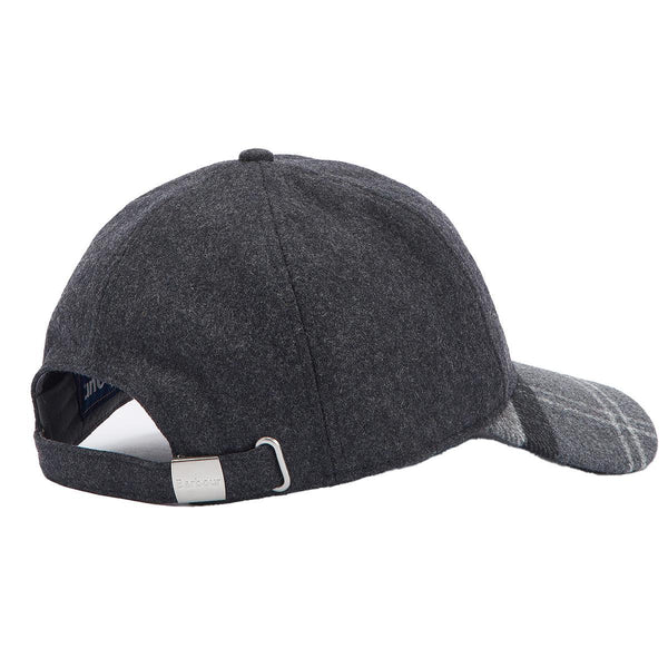 BARBOUR MHA0815 GY31 Rocker Cap TARTAN GREY