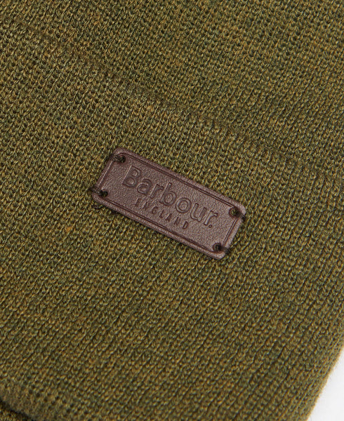 BARBOUR MHA0820-OL31 Healey Beanie Berretto OLIVE GREEN