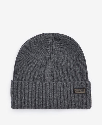 BARBOUR MHA0877-CH51 International Chester Beanie Berretto DARK GREY