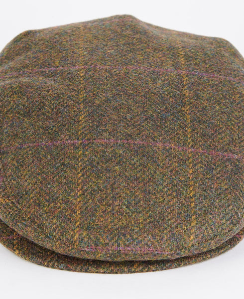 BARBOUR MHA7060-OL12 Cairn Flat Cap OLIVE BROWN