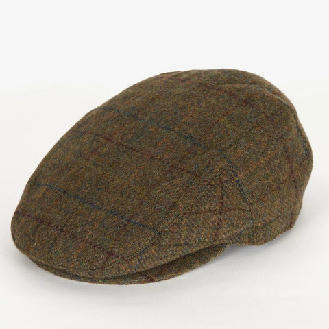 BARBOUR MHA7060-OL12 Cairn Flat Cap OLIVE BROWN