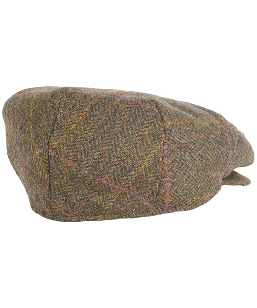 BARBOUR MHA7060-OL12 Cairn Flat Cap OLIVE BROWN