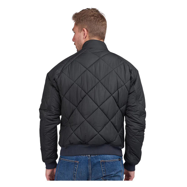 BARBOUR MQU1326 BK11 International Steve McQueen Quilted Merchant Jacket BLACK