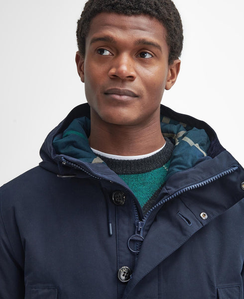 BARBOUR MWB1126-NY71 Winter Beaufort Waterproof Parka BLU NAVY