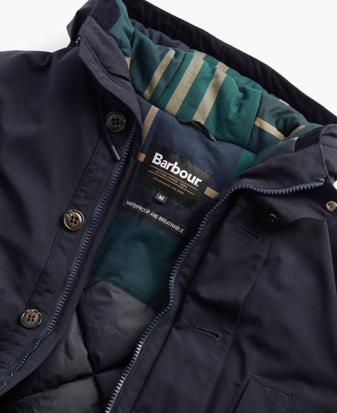 BARBOUR MWB1126-NY71 Winter Beaufort Waterproof Parka BLU NAVY