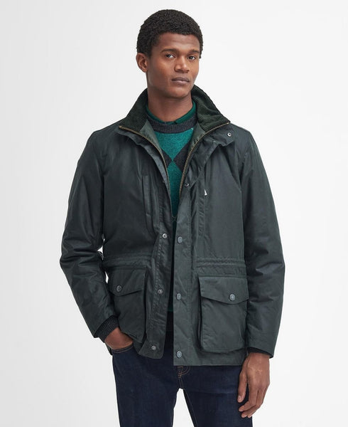 BARBOUR MWX2346-SG51 International Falstone Wax Jacket SAGE GREEN