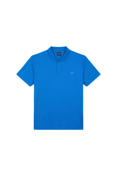 Paul & Shark COP1013-342 Polo Short Sleeve Piquet Cotton ROYAL blue