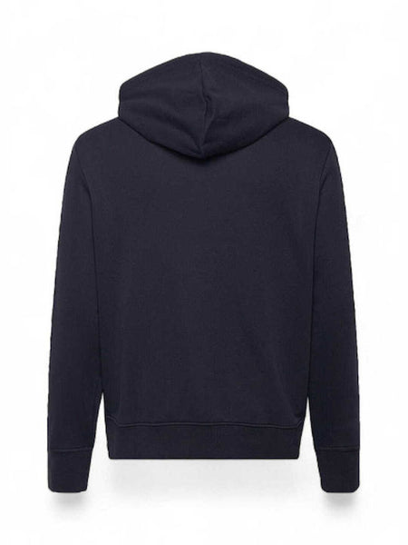 GANT 2015087-433 Print Sweat Hoodie Logo Felpa BLU NAVY