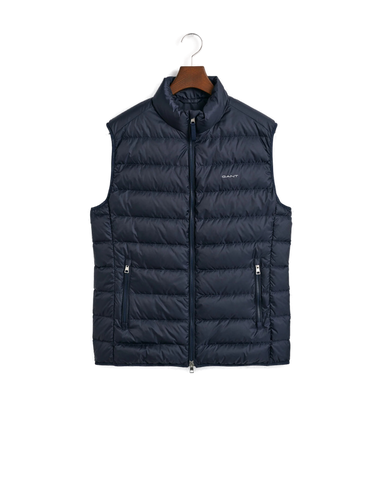 GANT 7006299-433 Light Down Vest Piumino Smanicato EVENING BLUE