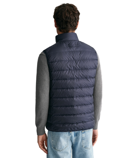 GANT 7006299-433 Light Down Vest Piumino Smanicato EVENING BLUE