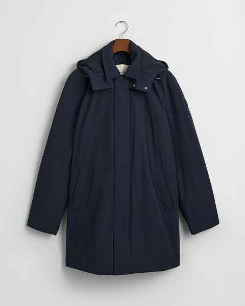 GANT 7006451-433 Padded Car Coat Trench Uomo BLU NAVY