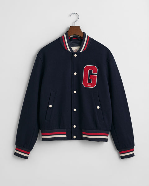 GANT 7006490-433 Wool-Mix Varsity Jacket BLU NAVY