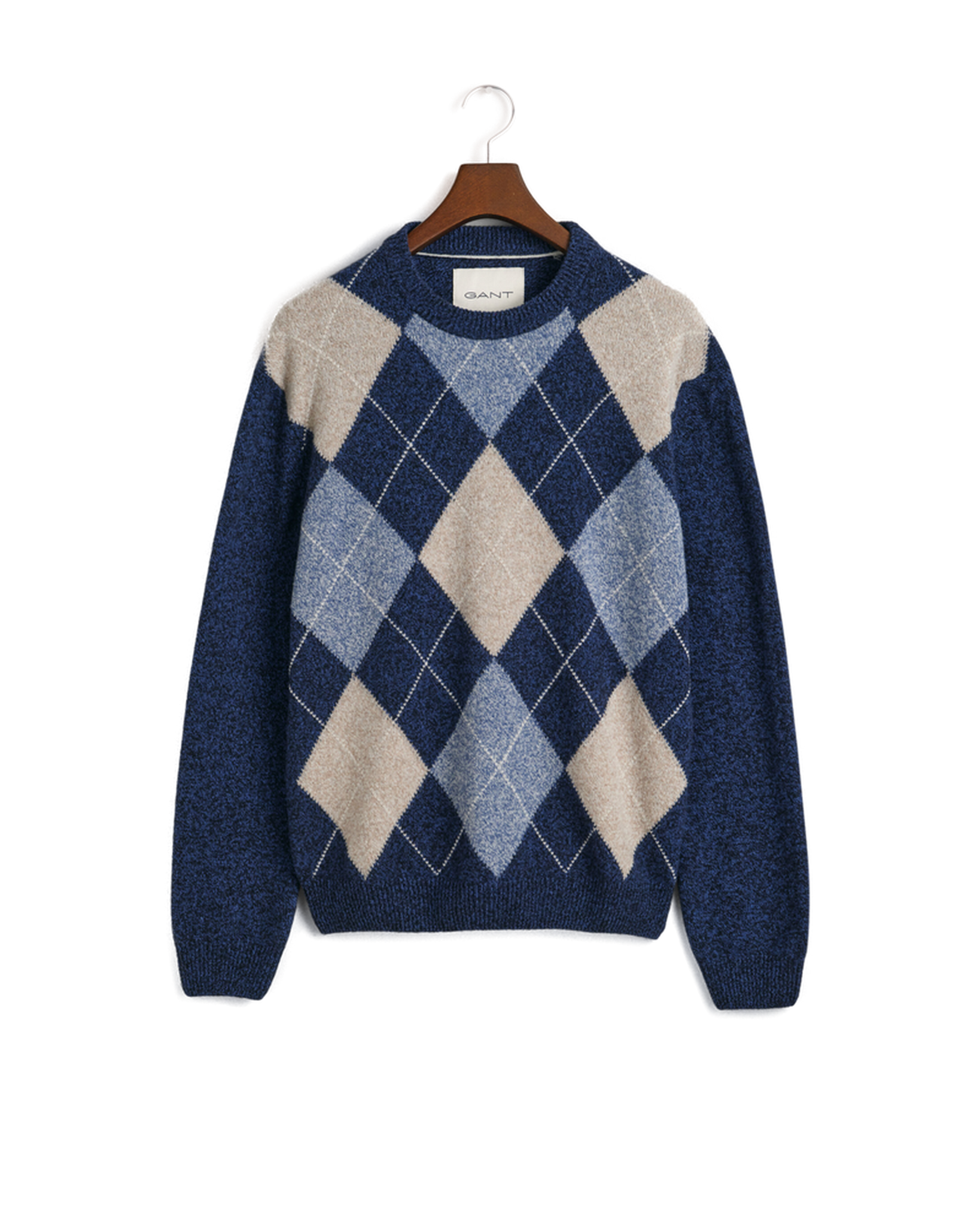 GANT 8060094-433 Argyle C-Neck Pullover EVENING BLUE