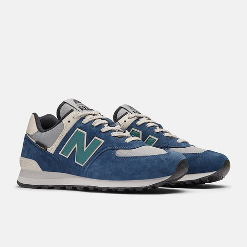 NEW BALANCE U574SOA Sneakers Uomo BLUE-GREEN