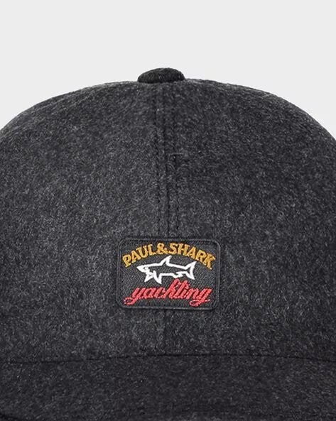 PAUL & SHARK COP7162-209 Cappellino Baseball In Lana DARK GREY