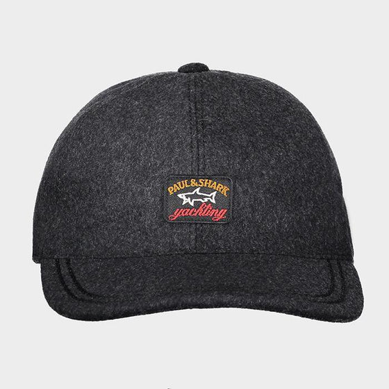 PAUL & SHARK COP7162-209 Cappellino Baseball In Lana DARK GREY