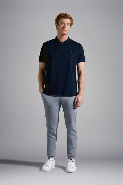 Paul & Shark COP1013-13 Polo Manica Corta Piquet Cotone BLU NAVY