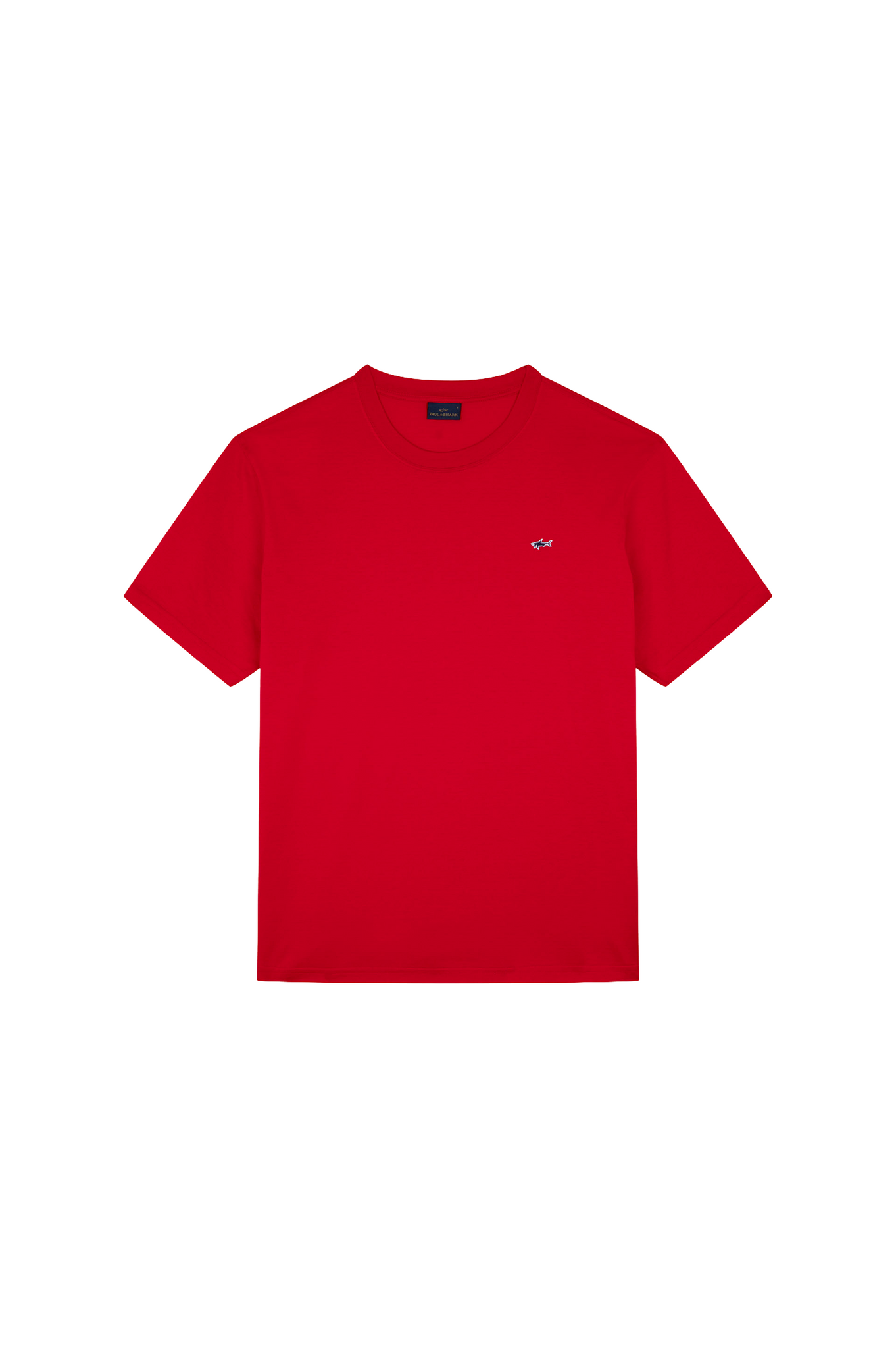 Paul &amp; Shark COP1092-577 T-Shirt Logo Girocollo Manica Corta RED