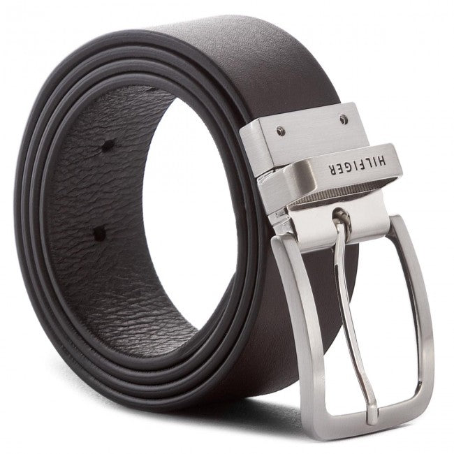 Tommy Hilfiger AM0AM03111-901 Loop Belt Reversible Belt BLACK